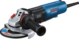 Bosch GWS 17-150 PS vinkelsliber med ergonomisk håndtag.