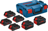 Bosch ProCORE18V batteripakkesæt med L-Boxx-kuffert.