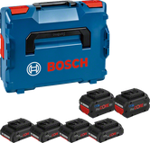 Bosch ProCORE18V batterisæt med opbevaringskuffert.