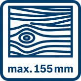 Bosch GST 18V-155 SC akku-stiksav med 4Ah ProCORE-batteri.