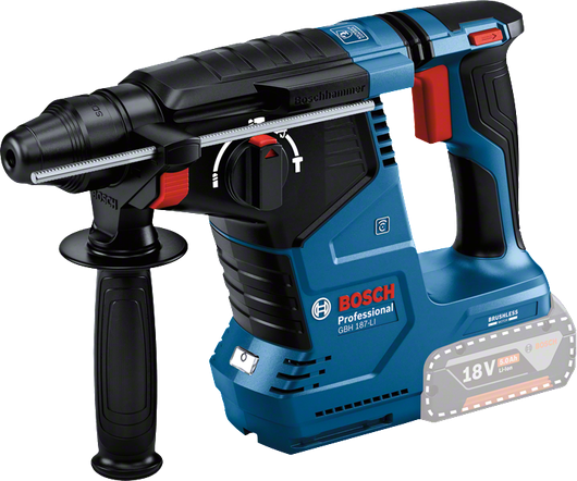 Bosch GBH 187-LI akku-borehammer med SDS plus.