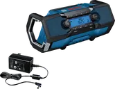 Bosch GPB 18V-2 C byggepladsradio med oplader.
