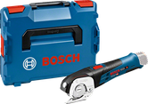 Bosch GUS 12V-300 batteridrevet universalskærer med kuffert.
