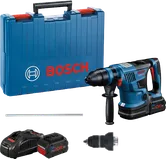 Bosch GBH 18V-34 CF borehammerboremaskinesæt med kuffert.