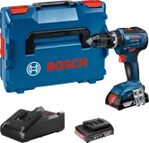 Bosch GSB 18V-55 akku-boremaskinesæt med kuffert.