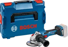 Bosch GWS 18V-15 C akku-vinkelsliber med kuffert.