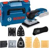 Bosch GSS 18V-13 batteridrevet excenterslibersæt.