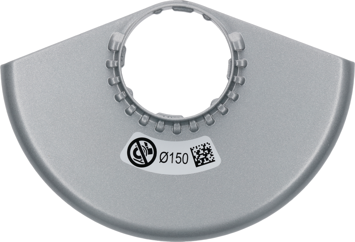 Bosch beskyttelsesskærm uden afdækning til 150 mm skiver.