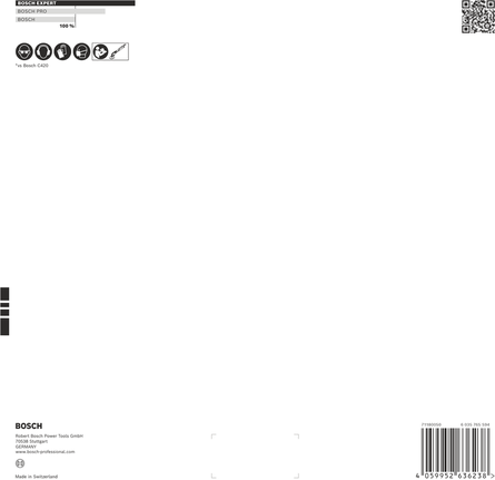 Bosch EXPERT C470 sandpapir 225 mm G 120 5 stk.