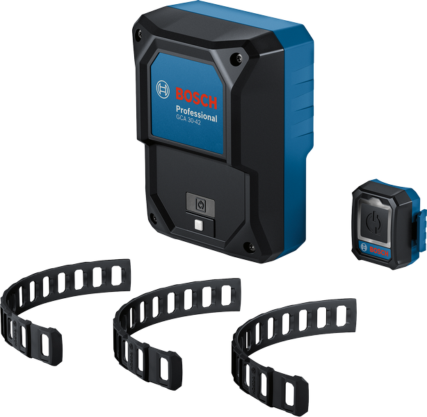 Bosch GCA 30-42 detektionsmodul med monteringsstropper.