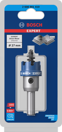 Bosch Expert hulsav til plademetal 27 mm.