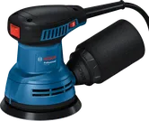 Bosch GEX 125 excentersliber med støvopsamler.