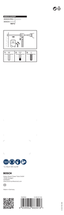 Bosch EXPERT SDS Clean max-8X 3/8″ boresæt.