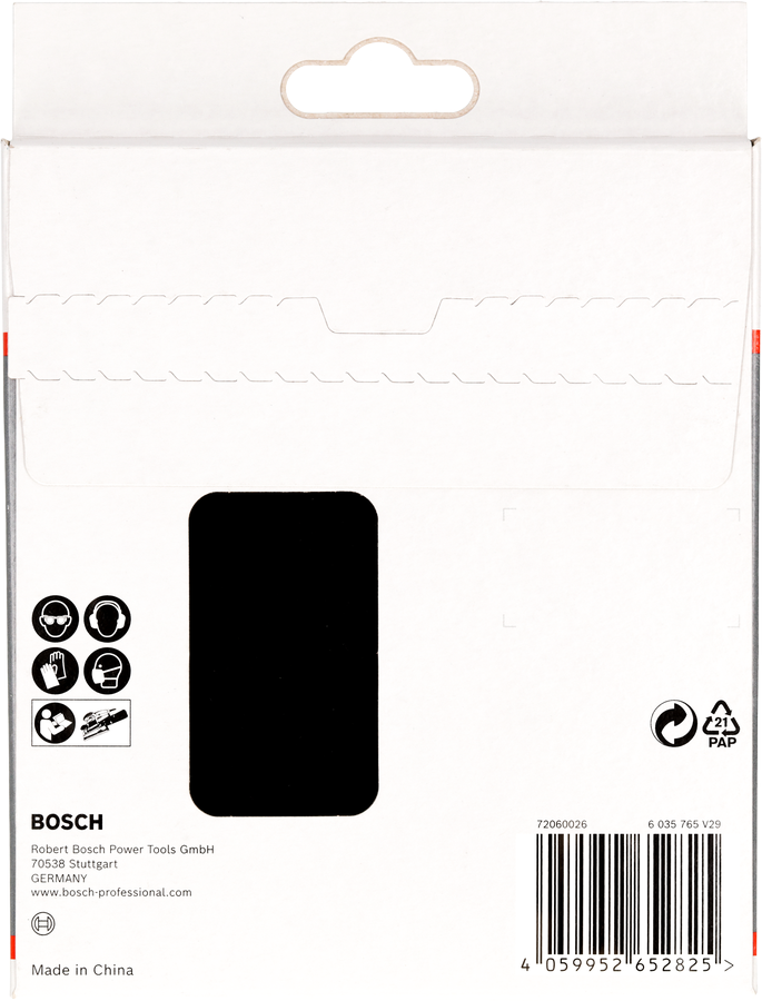 Bosch Pad Saver 115x107 mm til beskyttelse af slibeskiver.
