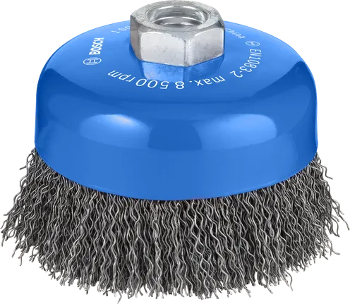 Bosch PRO Metal clean kopbørste 100 mm til vinkelslibere.