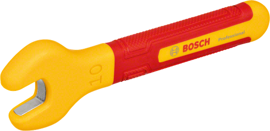 Bosch 10 mm VDE isoleret nøgle til elarbejde.