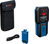 Bosch GMS 120 vægscanner med kuffert og tilbehør.