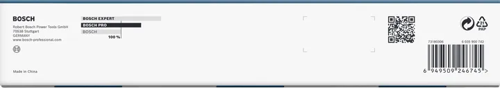 Bosch PRO slagtopnøglesæt 1/2″ 9 dele.