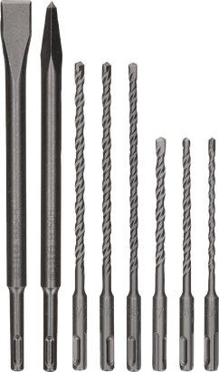 Bosch PRO SDS plus-4C mejsel- og boresæt, 8 dele.