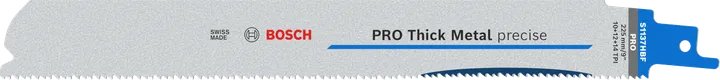 Bosch PRO Thick Metal præcisionsklinge S1137HBF til skæring af tykt metal.