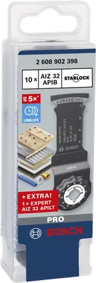 Bosch PRO AIZ 32 APIB Starlock-klingesæt 11 dele.