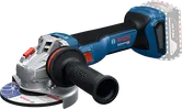 Bosch GWS 18V-11 akku-vinkelsliber med sidehåndtag.