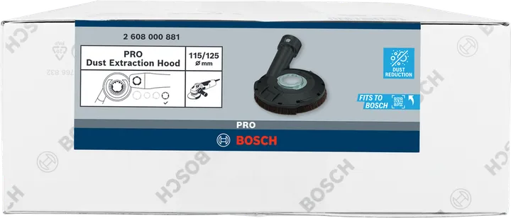 Bosch PRO støvudsugningshætte 115/125 mm.