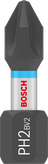Bosch PRO Phillips slagbor PH2 25 mm til skruning.