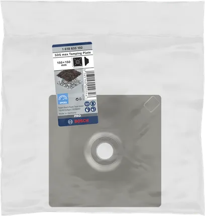 Bosch SDS max stampeplade 150 x 150 mm.