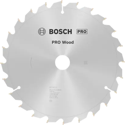 Bosch PRO Wood rundsavklinge 254 mm T24.