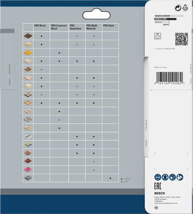 Bosch PRO Wood rundsavklinge 190 x 2,6 x 20 mm T48.