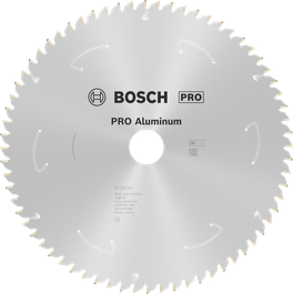 Bosch PRO rundsavklinge i aluminium, 254 mm diameter.