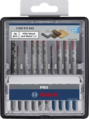 Bosch PRO Wood and Metal 100 mm stiksavklingesæt.