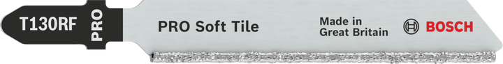Bosch PRO Soft Tile T130RF stiksavklinge til blød keramik.