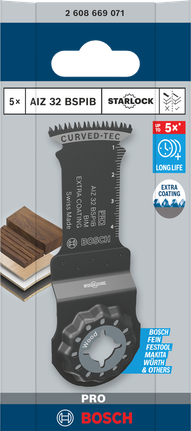 Bosch PRO AIZ 32 BSPIB dyksavklinge 32×50 mm 5 stk.