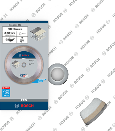 Bosch PRO Keramisk diamantskive 250×30/25,4 mm.