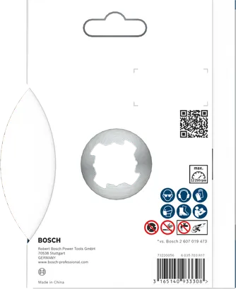 Bosch PRO Ceramic X-Lock diamantskive 125×22,23 mm.