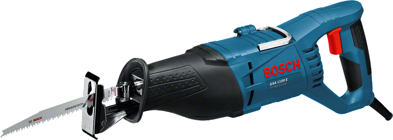 Bosch GSA 1100 E bajonetsav med 230 mm skæredybde.