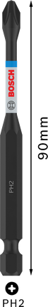 Bosch PRO Phillips slagbor PH2 90 mm.