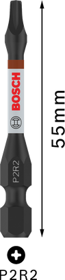 Bosch PRO P2R2 slagbit 55 mm til skruetrækker.
