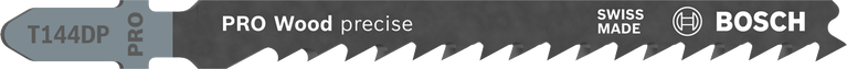 Bosch PRO Wood præcis T144DP stiksavklinge til træ.