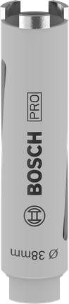 Bosch PRO Kerneborer tør 38 mm til betonboring.