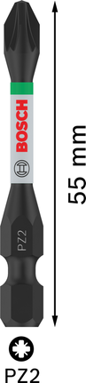 Bosch PRO Pozidriv slagbor PZ2 55 mm.