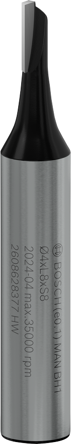 Bosch PRO fræser, et skær 4x8 mm.