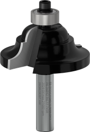 Bosch PRO fræserbit, hul og perle, 8 mm skaft.