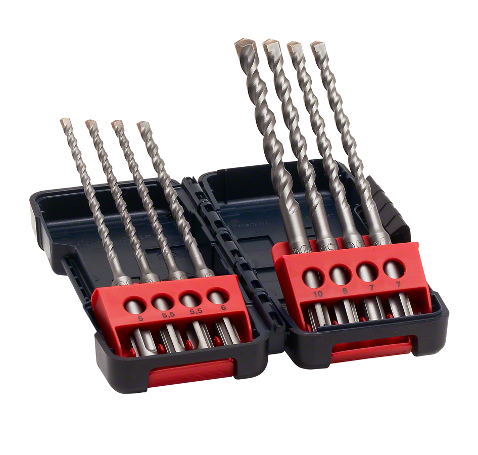 Bosch hammerboresæt B8 Tough Box 5-10 mm.