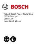 Bosch målebåndsmærke.