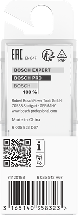 Bosch PRO Fræserbit Panelpilot Ø8×18,6 mm.