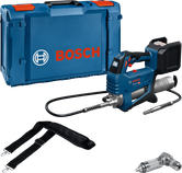 Bosch GFP 18V-10 batteridrevet fedtpressesæt.