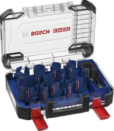 Bosch EXPERT Construction Material Power Change Plus hulsavsæt.
